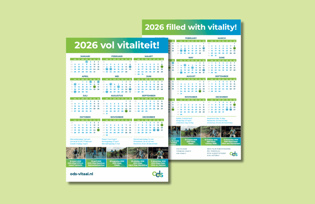 ODS-Vitaal Event Kalender: 2026 vol vitaliteit!